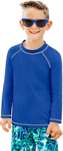 Vista 10 de City Threads camisa de manga larga con protección solar SPF 50+, peplo, rash guard para niña