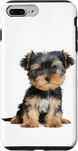 Vista 12 de Yorkie Puppy Portrait Cute Yorkshire Terrier Dog Lover - Carcasa para iPhone 17
