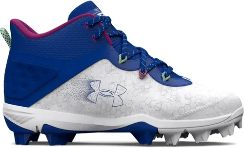 Vista 5 de Under Armour Harper 8 Mid TPU Jr - Tenis de béisbol unisex para niños