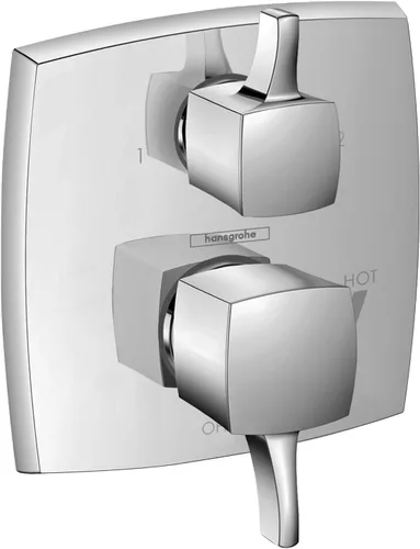 Vista 8 de hansgrohe Ecostat Classic 15769001 - Válvula de ducha de equilibrio de presión cromada