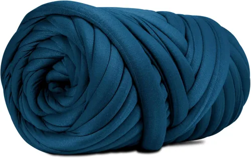 Vista 17 de Hilo voluminoso de terciopelo súper suave, azul ártico, 2.2 libras, 36 yardas Tejer a mano, Tejido de punto, Para manta, Almohadas, Bolso, Manta
