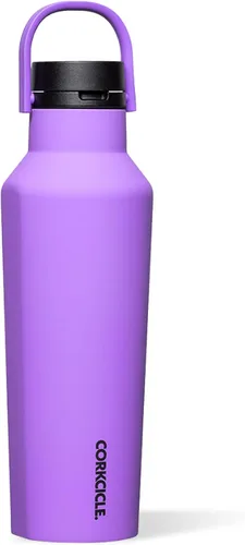 Vista 21 de Corkcicle Classic Sport Canteen - Botella de agua aislada de acero inoxidable, compacta y apta para viajes, duradera, apta para lavavajillas, sin