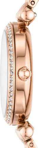 Vista 2 de Fossil Carlie Mini Reloj casual de cuarzo de acero inoxidable para mujer