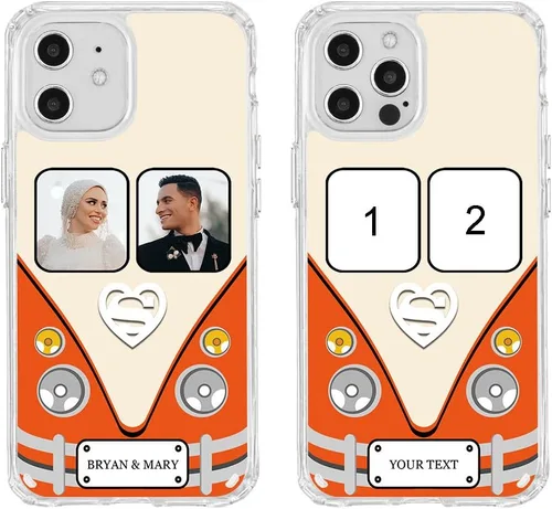 Vista 292 de Funda de teléfono personalizada para Apple iPhone 8 Plus iPhone 7 Plus, personalizada con foto, imagen, texto, imagen, diseño de imagen