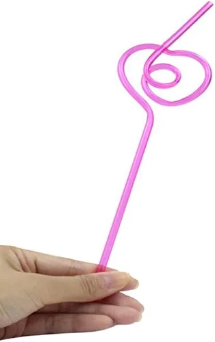Vista 5 de 12 popotes de fiesta en forma de corazón, popotes para beber, accesorios novedosos para bodas, fiestas de cumpleaños