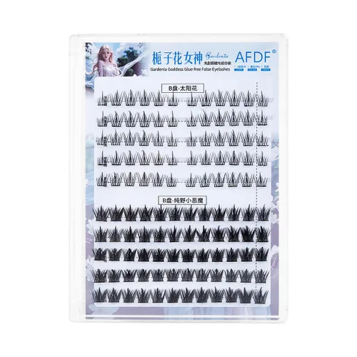 Vista 34 de Extensión de Pestañas DIY Efecto 3D Natural Individual 9/11/12mm Pestañas 80 Racimos Pestañas de Volumen Set Mixto, Extensión de Pestañas Caseras