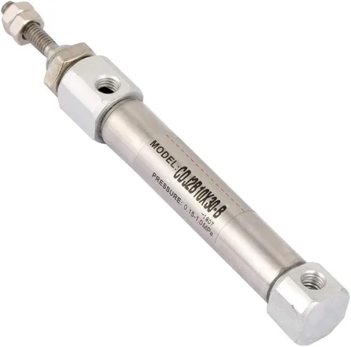 Vista 9 de Cilindro neumático de doble acción CDJ2B10-30B Mini Cilindro de aire compacto 98.4 ft m carrera del cilindro de aire para la automatización