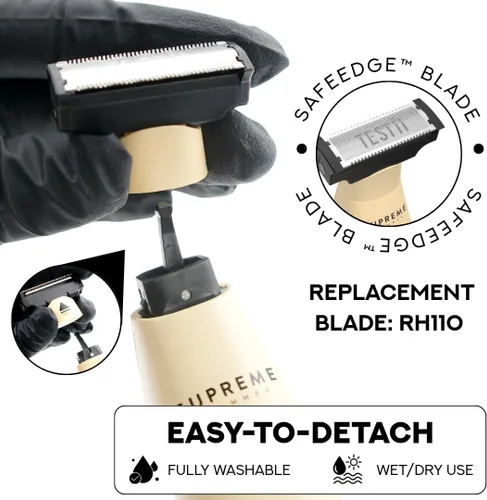 Vista 4 de Supreme Trimmer Testii STH120 - Recortadora de pelo para hombre Arena