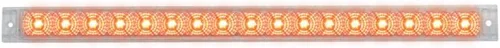 Vista 8 de GG Grand General 76980 20 pulgadas Spyder Amber 17 LED Park/Turn Light Bar, lente ámbar, fila única