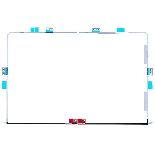 Vista 3 de (076-1416, 076-1422, 076-1437 Kit de cinta adhesiva para pantalla LCD, repuesto para iMac 21.5" A1418 (finales de 2012 - Retina 4K finales de 2015)