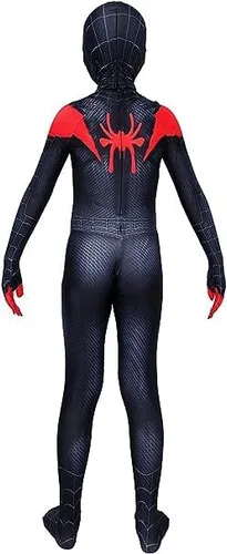 Vista 3 de SAGUES Disfraz de Halloween para niños, traje de superhéroe para cosplay