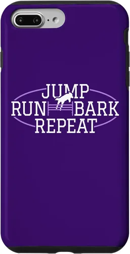 Vista 9 de iPhone 15 Dog Agility Handler - Jump Run Bark Repeat - Dog Agility Case
