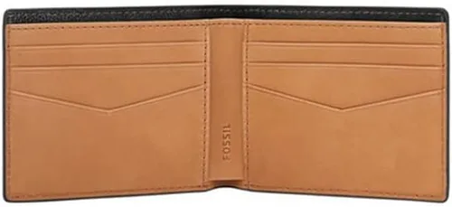 Vista 23 de Fossil Cartera Anderson de piel delgada y minimalista con bolsillo frontal plegable para hombre