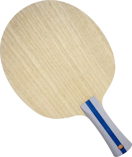Vista 2 de Butterfly Maze Advance - Cuchilla de tenis de mesa, hoja de madera de 5 capas, hoja de tenis de mesa profesional, disponible en estilo de mango