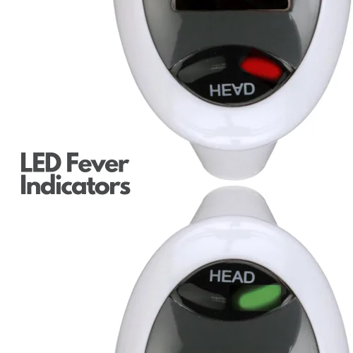 Vista 6 de Digital Ear Forehead Thermometer with Pulse Monitor for Baby, Kids & Adults