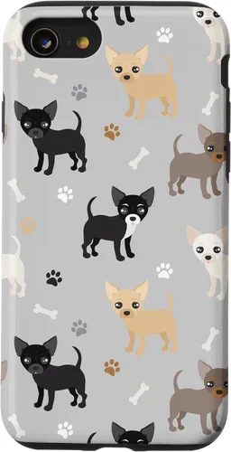 Vista 18 de Chihuahua Paws and Bones - Funda para iPhone 17