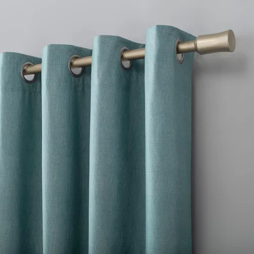 Vista 47 de Sun Zero Columbia - Paquete de 2 paneles de cortinas térmicas con ojales, par, 100 % opacas, ahorro de energía, 50 x 84 pulgadas, azul brumoso Azul