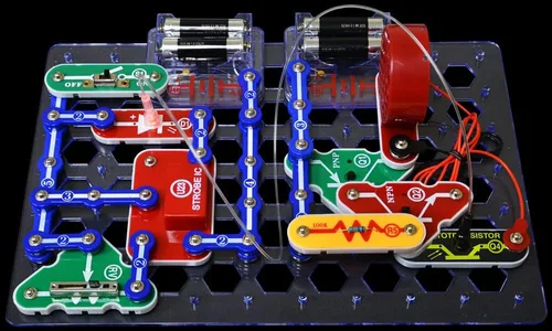 Vista 3 de Kit de descubrimiento de luces electrónicas Snap Circuits, talla única , Multicolor