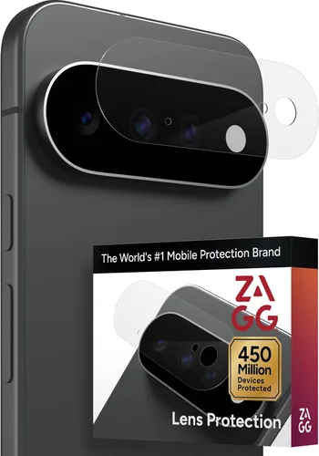Vista 10 de ZAGG Glass Elite - Protector antirreflectante para lente de cámara Google Pixel 10 Pro XL, tecnología antirreflejos, resistente a arañazos e