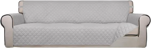 Vista 205 de PureFit - Funda de sofá acolchada reversible, protector de muebles impermeable, funda de sofá lavable con espuma antideslizante y correas elásticas
