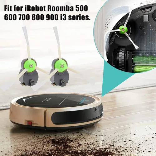 Vista 4 de Módulo de motor de cepillo lateral para IRobot Roomba 500 600 700 800 900 655 560 Reemplazo de aspiradora