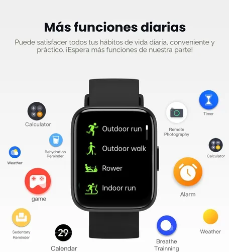 Vista 8 de JeeJTek Relojes inteligentes para hombres y mujeres - Pantalla HD de 1.83" 2025 Rastreador de fitness con 100 modos deportivos, monitor