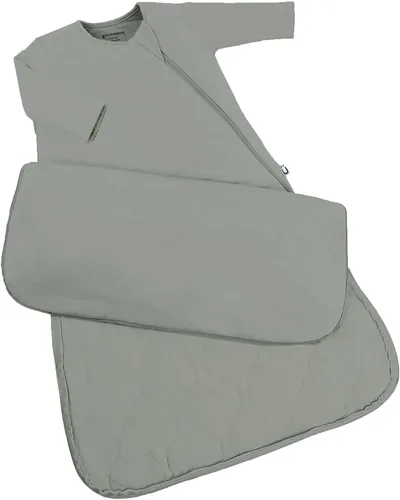 Vista 13 de GUNAMUNA Saco de dormir unisex de manga larga, bolsa de dormir para niños pequeños y bebés, rayón suave