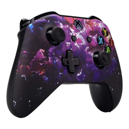 Vista 5 de Rapid Fire Custom Modded Controller compatible with Xbox One SX 40 Mods for All Major Shooter Games (3.5 mm jack) (Lava)