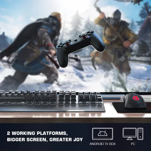 Vista 5 de GameSir T3 2.4GHz Gaming Controller for Windows PC, Android TV Box, iOS & Android