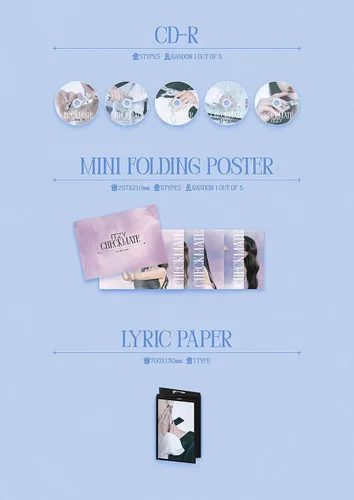 Vista 3 de Pre-Order ITZY CHECKMATE Mini Album 1ea ITZY Store Tarjeta de regalo K-POP SELLADA