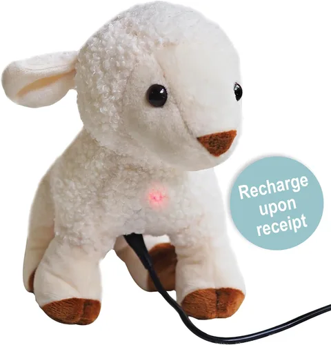 Vista 6 de My Little Lamb - Cordero cantante con Biblia de audio, historias y canciones (3+), animal de peluche musical para bebé, juguete cristiano para niños