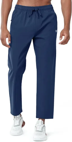 Vista 7 de NORTHYARD Men's Fleece Lined Pants Athletic Workout Running Joggers Winter Warm Wind Sweatpants for Active Gym Track Jogging