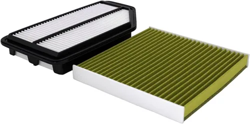 Vista 21 de Juego de filtro de aire de motor y filtro de aire de cabina compatible con modelos Ford Lincoln 2015-2025 F-150 2.7L 3.0L 3.3L 3.5L 5.0L, 18-24