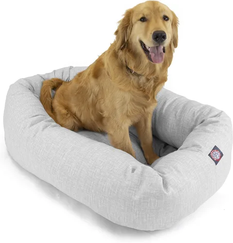 Vista 7 de Majestic Pet Products - Cama en forma de bagel para perro, color caqui, 32 pulgadas