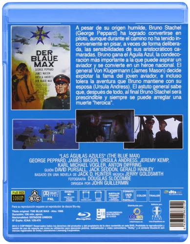 Vista 2 de Las Aguilas Azules Bd (Blu-Ray) (Import) [1966]