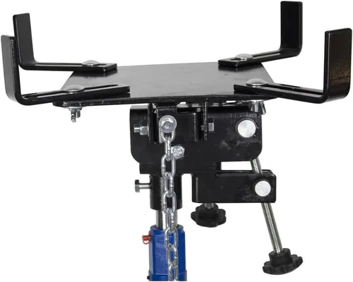 Vista 2 de K Tool International XD63502 Gato de transmisión de una sola etapa bajo el alzamiento de una sola etapa para garajes, talleres de reparación
