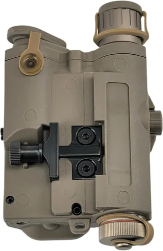 Vista 7 de PEQ Caja de batería con linterna LED y mira roja para AEG GBB CQB