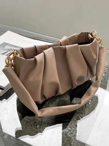 Vista 7 de Bolso para mujer Top Fashion Handle Cadena de asas de tamaño pequeño