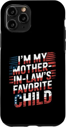 Vista 29 de Cool Im My Mother in Law Favorite Child Funny Parent Patriot Case for iPhone 16