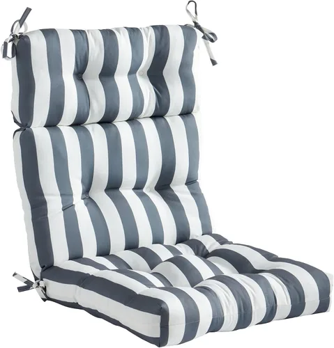Vista 57 de Greendale Home Fashions Adobe Stripe - Cojín para silla de respaldo alto para exteriores (44 x 22 pulgadas)