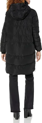 Vista 2 de Karl Lagerfeld Paris Chaqueta con capucha de punto para mujer