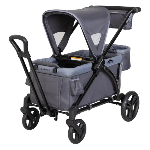 Vista 21 de Baby Trend Cochecito Vagón Expedition/Tour LTE 2 en 1, Azul Desierto