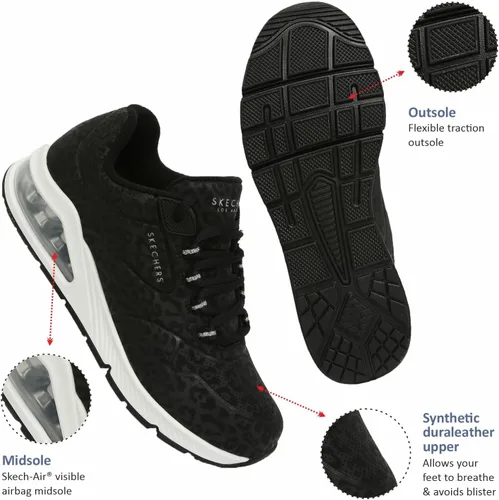 Vista 3 de Skechers Tenis Uno 2-In-Kat-Neato para mujer