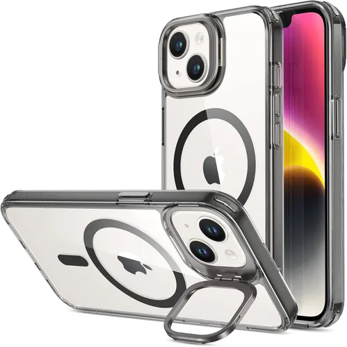 Vista 27 de ESR Funda para iPhone Air con soporte de almacenamiento, compatible con MagSafe, protección contra caídas de grado militar, funda magnética