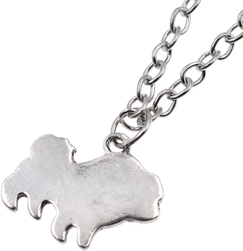 Vista 7 de BetterUS Shih Tzu - Collar con dije Shihtzu, regalo para amantes de los perros, Metal