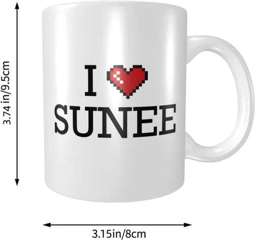 Vista 2 de Coffee Mug Women I Love Sunee Mug Funny Mugt Fun Coffee Mugs
