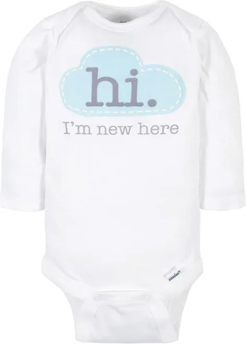 Vista 2 de Gerber unisex-baby 6 Pack Long-sleeve Onesies Bodysuit