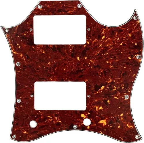 Vista 13 de Golpeador de cara completa para guitarra American Standard SG, compatible con Gibson SG Abalone Pearl de EE. UU