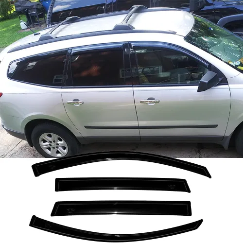 Vista 22 de Protectores de lluvia cromados para ventana GMC Terrain 94167Y 2010-2017