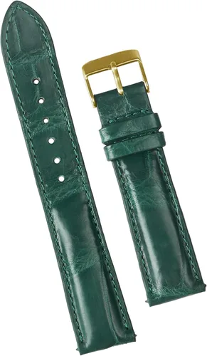 Vista 14 de vinacreations Correa de reloj hecha a mano AIIi-gator para hombres con liberación rápida, de cuero de cocodrilo premium, correa de reloj de repuesto